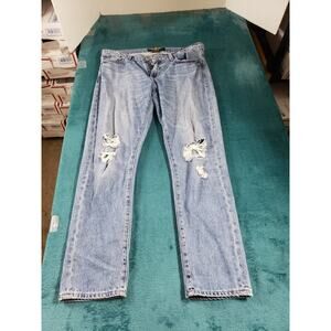 Lucky Brand Jeans Size 6 Womens Blue Pant Stretch Mid Rise Sienna Slim Boyfriend